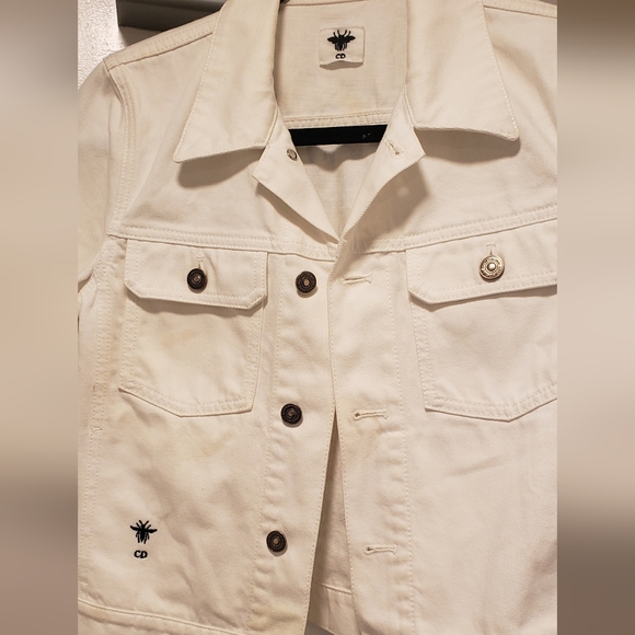 Cristian Dior Denim Jacket sz 4 European - Picture 6 of 6